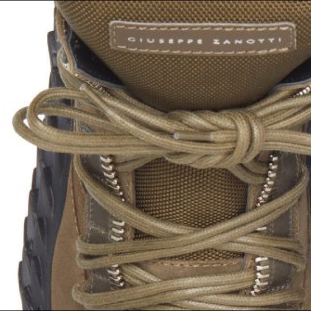 giuseppe zanotti BNIB khaki green sneakers - Picture 6 of 6